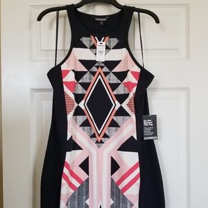 Tribal print dress